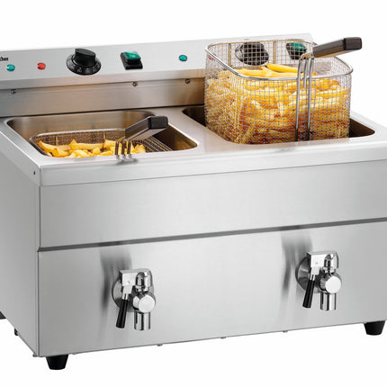 Bartscher Induktions-Fritteuse 2x8L Plus