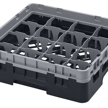 Cambro Camrack® 16-Fächer - Spülkorb mit 1 Extender 500 x 500 x 143 mm - 16S318110