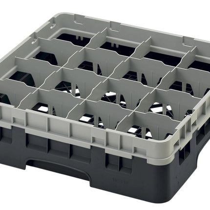 Cambro Camrack® 16-Fächer - Spülkorb mit 1 Extender 500 x 500 x 143 mm - 16S418110