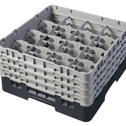 Cambro Camrack® 16-Fächer - Spülkorb mit 4 Extender 500 x 500 x 267 mm - 16S800110