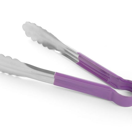 HENDI Servierzange HACCP 300 mm – Violett – 300 mm – Produktansicht