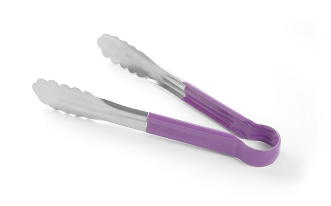HENDI Servierzange HACCP 300 mm – Violett – 300 mm – Produktansicht