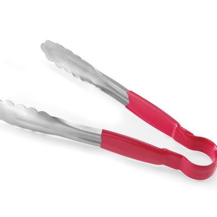 HENDI Servierzange HACCP 250 mm – Rot – 250 mm – Produktansicht