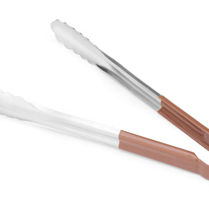 HENDI Servierzange HACCP 300 mm – Braun – 300 mm – Produktansicht