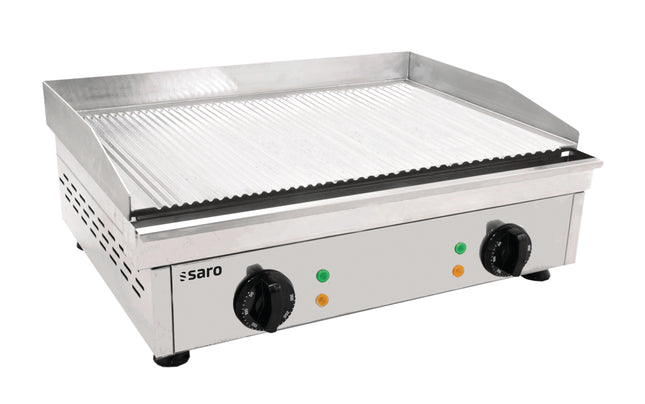 Saro Griddleplatte (gerillt) Modell FRY TOP GM 610 R 3.5 kW
