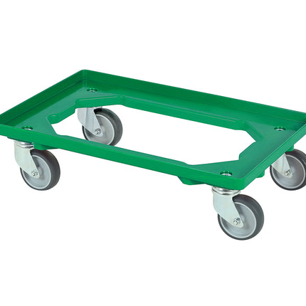 Saro Transportroller 600x400 grün Modell TRGR grün schlagfester lebensmittelechter ABS Kunstoff