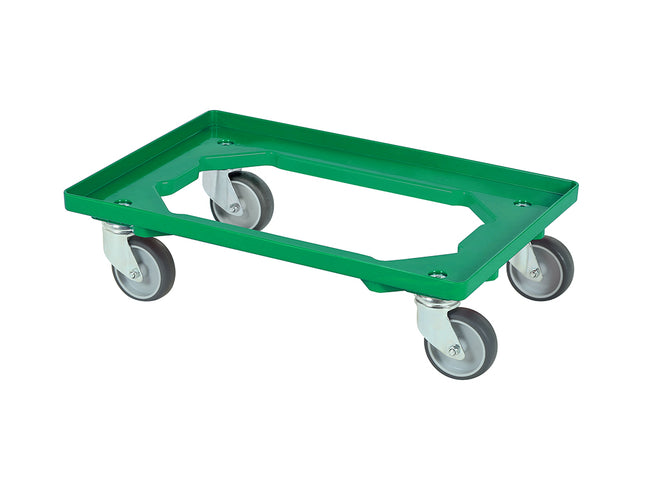 Saro Transportroller 600x400 grün Modell TRGR grün schlagfester lebensmittelechter ABS Kunstoff