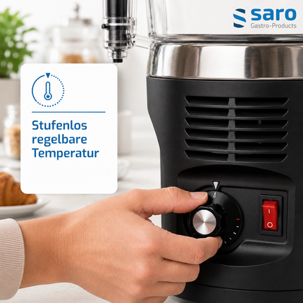 Saro Kakaodispenser Modell NINA schwarz - Produktinformationen und Vorteile 1