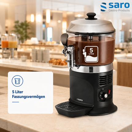 Saro Kakaodispenser Modell NINA schwarz - Produktinformationen und Vorteile 2