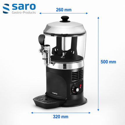 Saro Kakaodispenser Modell NINA schwarz - Produktinformationen und Vorteile 7