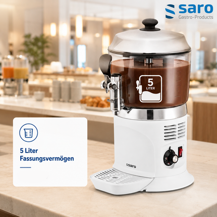Saro Kakaodispenser Modell NINA weiß - Produktinformationen und Vorteile 2