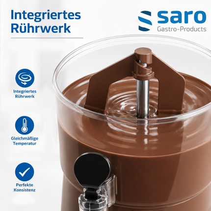 Saro Kakaodispenser Modell NINA weiß - Produktinformationen und Vorteile 4