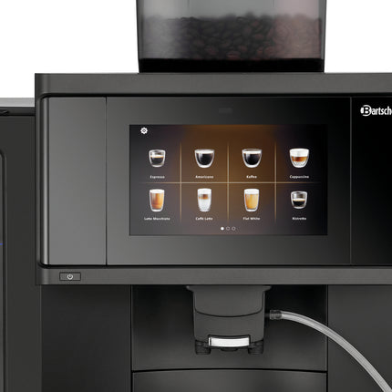 Kaffeevollautomat für Kaffeespezialitäten auf Knopfdruck mit 6 Liter für Büro