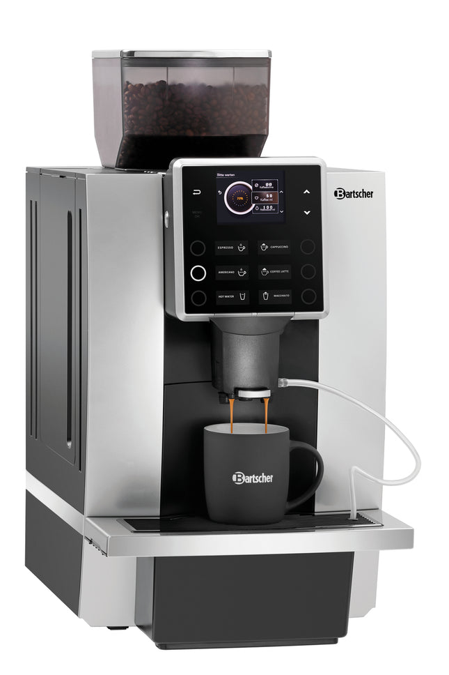 Kaffeevollautomat für Kaffeespezialitäten auf Knopfdruck mit 1