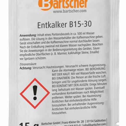 Bartscher Entkalker B15-30