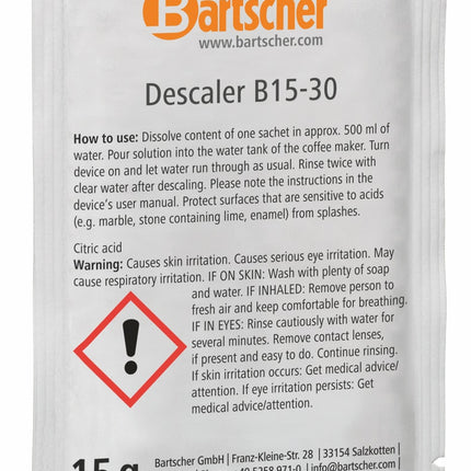 Bartscher Entkalker B15-30