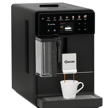 Kaffeevollautomat für Kaffeespezialitäten auf Knopfdruck mit 1