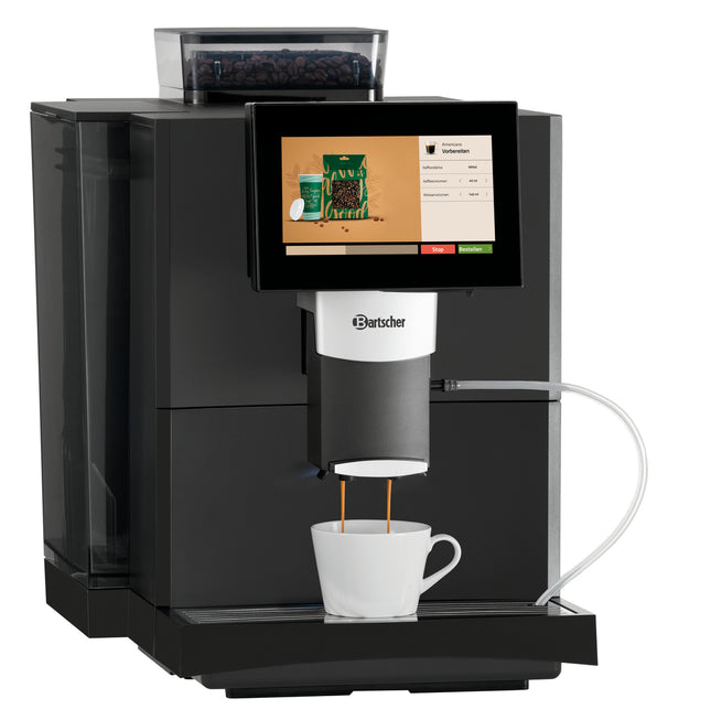 Kaffeevollautomat für Kaffeespezialitäten auf Knopfdruck mit 4 Liter für Büro