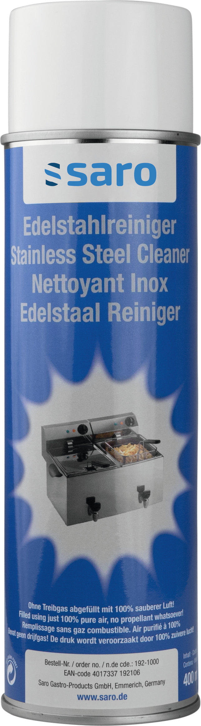 Saro Edelstahl-Reiniger R 50 400 ml 0.4 L