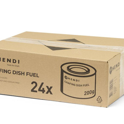 HENDI Chafing Dish Brennpaste – 24 Stück – weitere Produktansicht