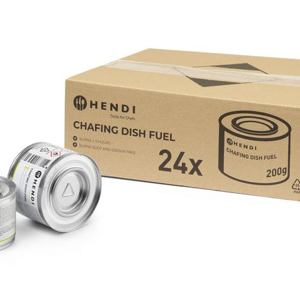 HENDI Chafing Dish Brennpaste – 24 Stück – weitere Produktansicht