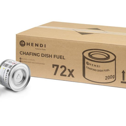 HENDI Chafing Dish Brennpaste – 72 Stück – weitere Produktansicht