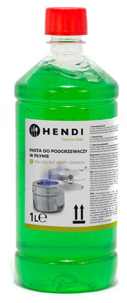 HENDI Chafing Dish Brennpaste - Flasche – Transparent – 12 Stück – Produktansicht