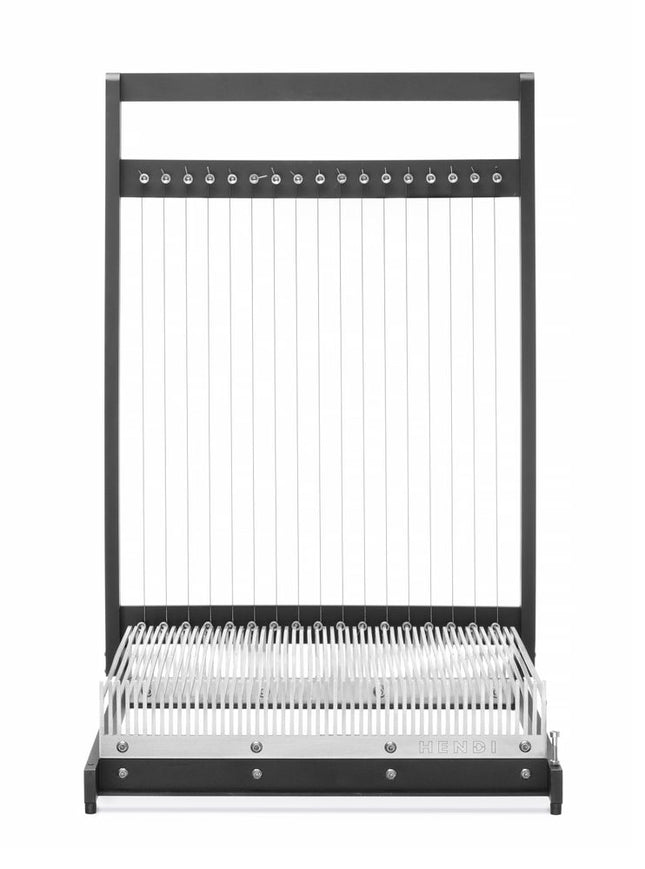 HENDI Gitarrenschneider einzeln – Schwarz – 636 × 441 × H 109 mm – Produktansicht
