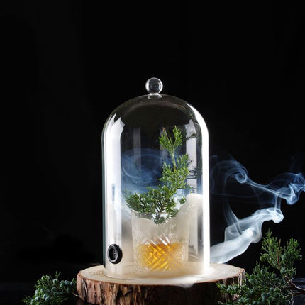 HENDI Glasglosche mit Lüftungsöffnung – Cocktail-Glosche – Ø 130 × H 282 mm – weitere Produktansicht