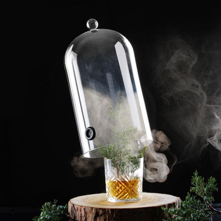 HENDI Glasglosche mit Lüftungsöffnung – Cocktail-Glosche – Ø 130 × H 282 mm – weitere Produktansicht