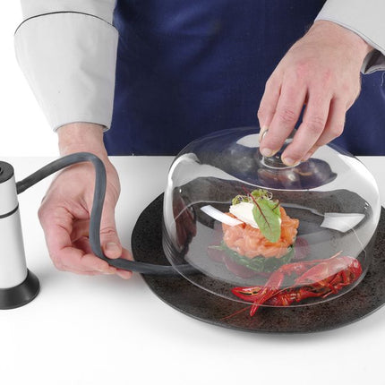 HENDI Glasglosche – Ø 275 × H 140 mm – weitere Produktansicht