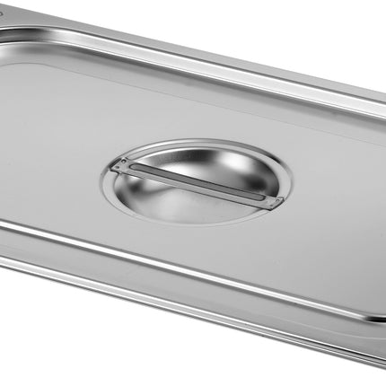 Saro TOP LINE GN-Deckel ohne Löffelaussparung aus Edelstahl