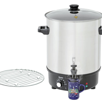 Glühweintopf, Einkochtopf 30L, CNS