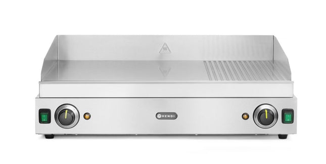 HENDI Grillplatte – Profi Line – 230 V / 3500 W – 697 × 474 × 241 mm – Produktansicht