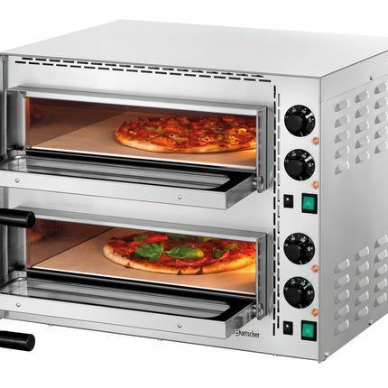 Bartscher Pizzabackofen "Mini Plus 2"