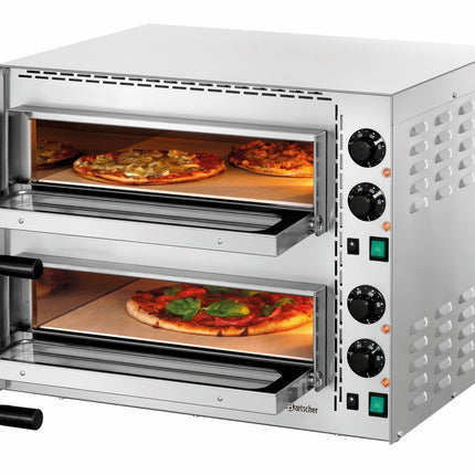 Bartscher Pizzabackofen "Mini Plus 2"