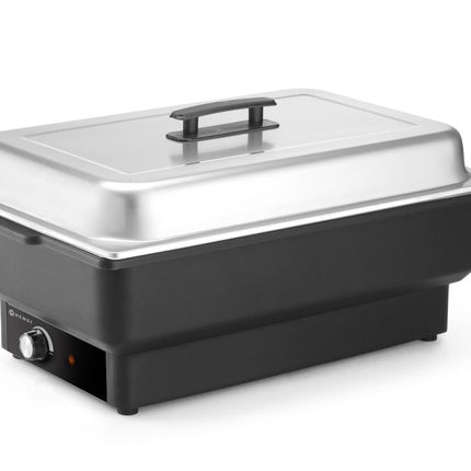 HENDI Chafing Dish Tellano – elektrisch – Kitchen Line – GN 1 / 1 – 9 l – 230 V / 900 W – 575 × 349 × 278 mm – weitere Produktansicht