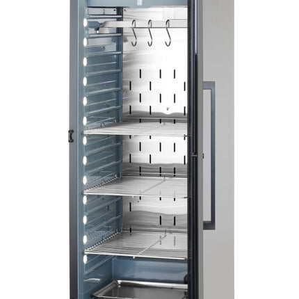 Arktic Reifeschrank – 352 l – 230 V / 170 W – Dunkelgrau – 760 × 695 × H 1720 mm – Detailansicht 2
