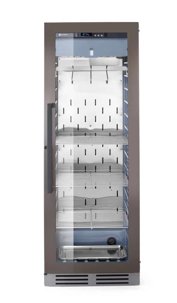 Arktic Reifeschrank – 352 l – 230 V / 170 W – Dunkelgrau – 760 × 695 × H 1720 mm – Produktansicht