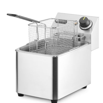HENDI Fritteuse Kitchen Line - 4 l – Kitchen Line – 4 l – 230 V / 3000 W – 218 × 380 × 310 mm – weitere Produktansicht
