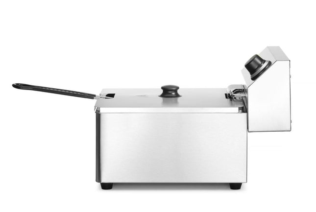 HENDI Fritteuse Kitchen Line - 4 l – Kitchen Line – 4 l – 230 V / 3000 W – 218 × 380 × 310 mm – Produktansicht