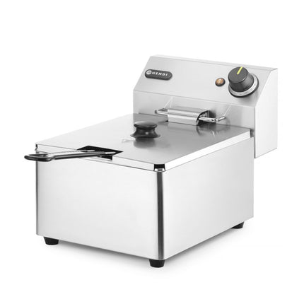 HENDI Fritteuse Kitchen Line - 6 l – Kitchen Line – 6 l – 230 V / 3300 W – 269 × 430 × 300 mm – weitere Produktansicht