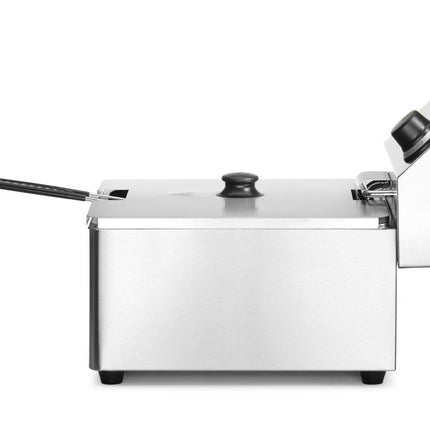 HENDI Fritteuse Kitchen Line - 6 l – Kitchen Line – 6 l – 230 V / 3300 W – 269 × 430 × 300 mm – weitere Produktansicht