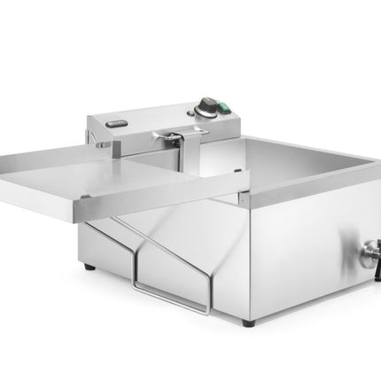 HENDI Fritteuse – 12 l – 230 V / 3500 W – 630 × 860 × 438 mm – weitere Produktansicht