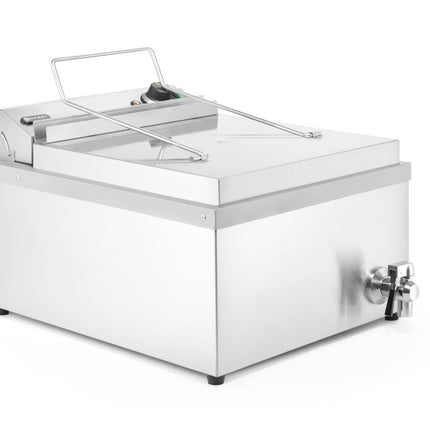 HENDI Fritteuse – 12 l – 230 V / 3500 W – 630 × 860 × 438 mm – weitere Produktansicht