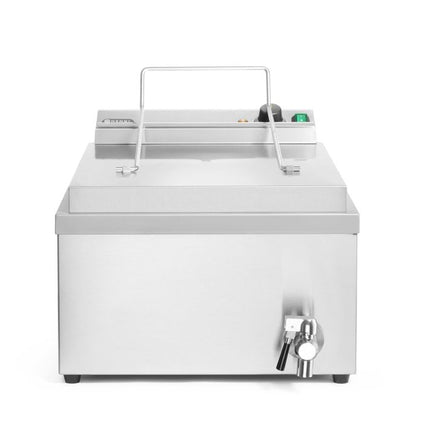 HENDI Fritteuse – 12 l – 230 V / 3500 W – 630 × 860 × 438 mm – Produktansicht