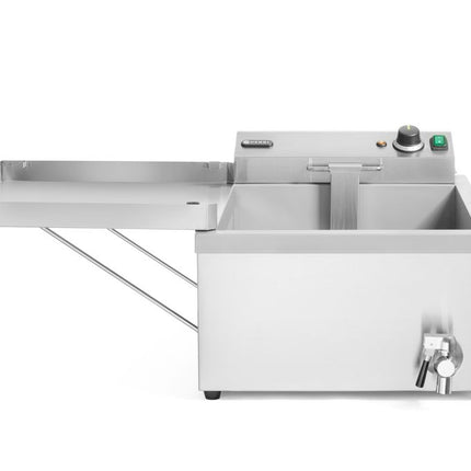 HENDI Fritteuse – 12 l – 230 V / 3500 W – 630 × 860 × 438 mm – weitere Produktansicht
