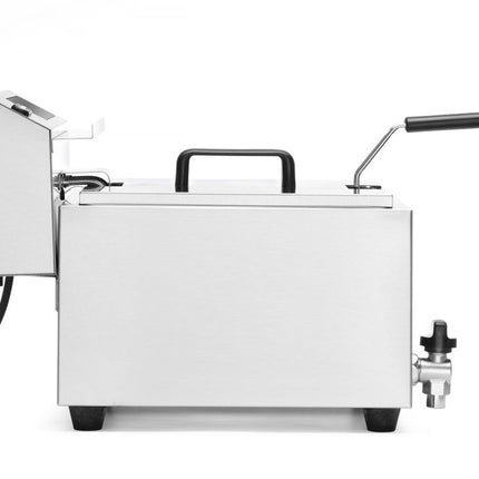 HENDI Friteuse Profi Line digital - mit Ablasshahn - 8 l – Profi Line – 8 l – 230 V / 3500 W – 305 × 515 × 345 mm – weitere Produktansicht