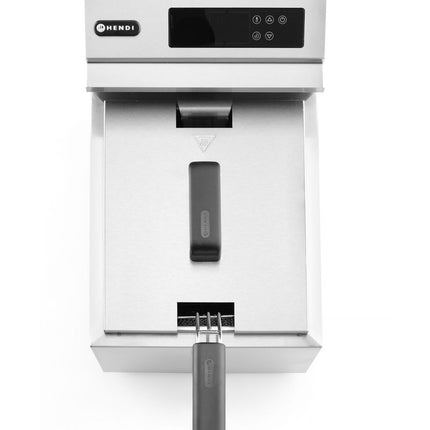 HENDI Friteuse Profi Line digital - mit Ablasshahn - 8 l – Profi Line – 8 l – 230 V / 3500 W – 305 × 515 × 345 mm – weitere Produktansicht