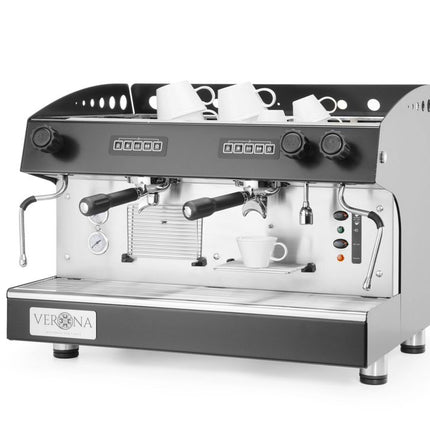 Verona Kaffeemaschine Julia – 2-gruppig – automatisch – Detailansicht 4 – Artikel 207581